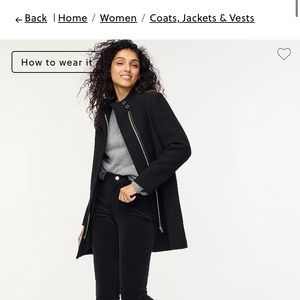 J crew city coat